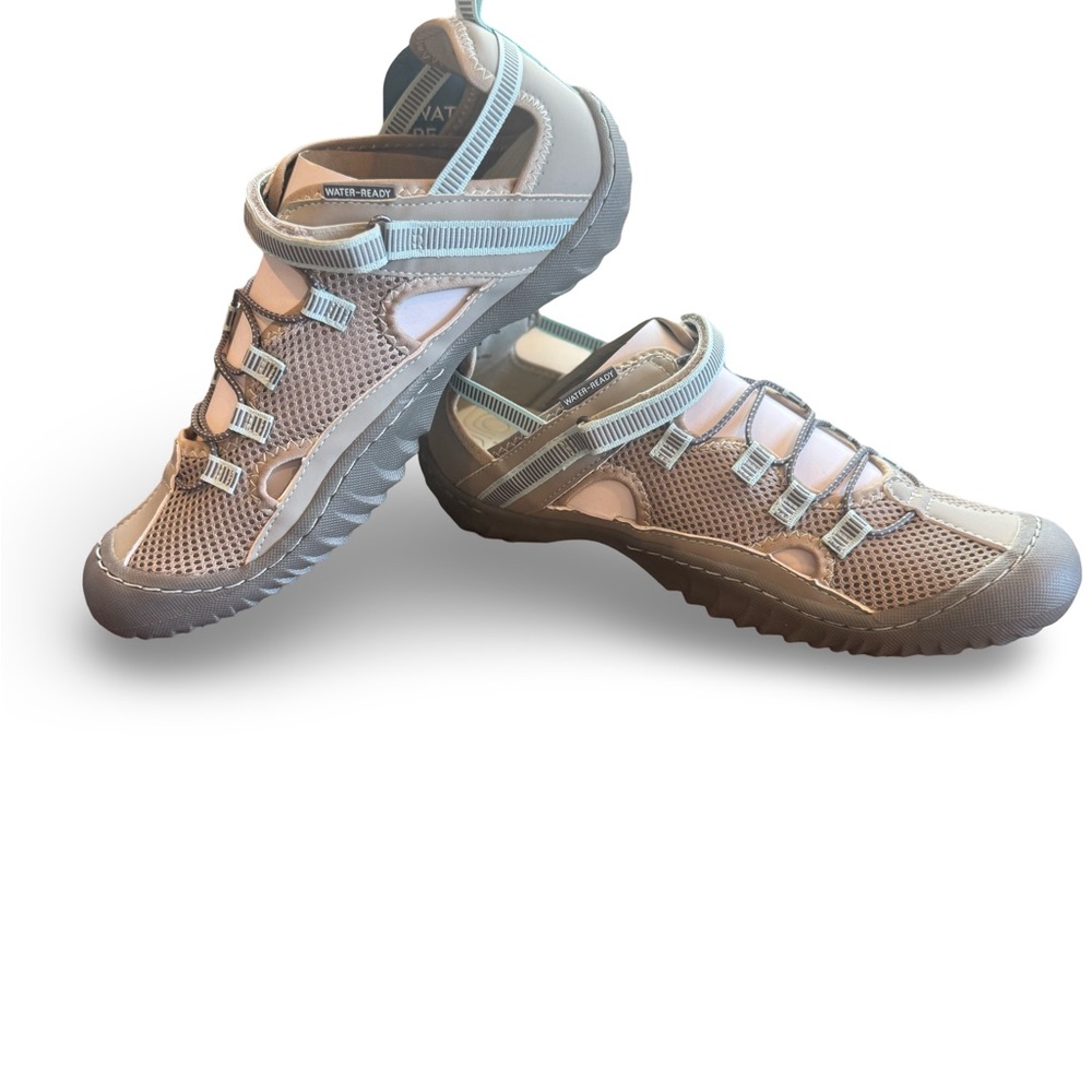 JBU WOMENS TAHOE MJ WATER READY Light Gray and Teal New With Tags and Box